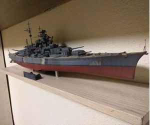 maqueta bismarck tamiya armada