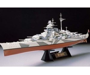 maqueta del acorazado tirpitz