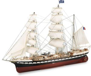 Maqueta de Barco en Madera – Buque Escuela Francés, Belem - Modelo 22519, Escala 1 75 - Maquetas para Montar - Nivel Avanzado