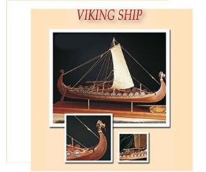 Kit maqueta barco vikingo Drakkar. AMATI 1406 1