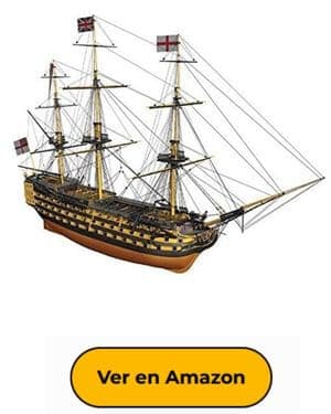 Kit de maqueta del HMS Victory, barco de madera modelo, 1 200, 500 mm de largo