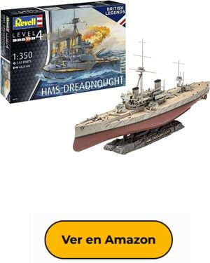 Revell, HMS Dreadnought Accesorios, Color Plateado (05171)